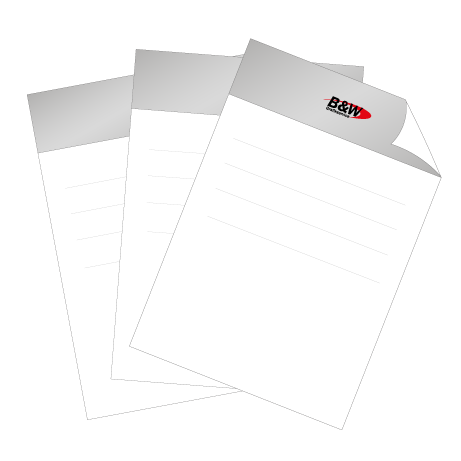 Briefpapier DIN-A4 - einseitig